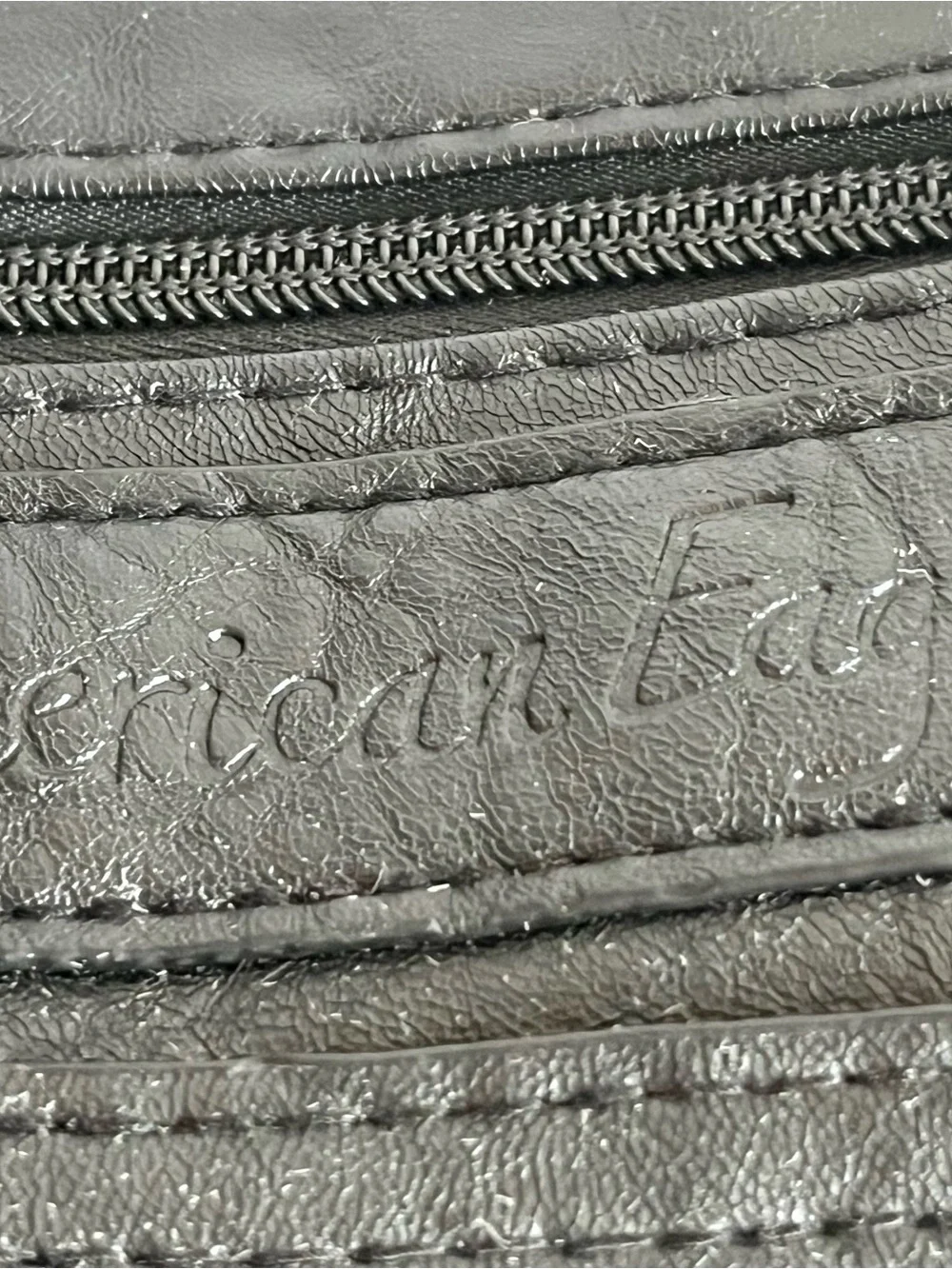 American Eagle Outfitters black leather